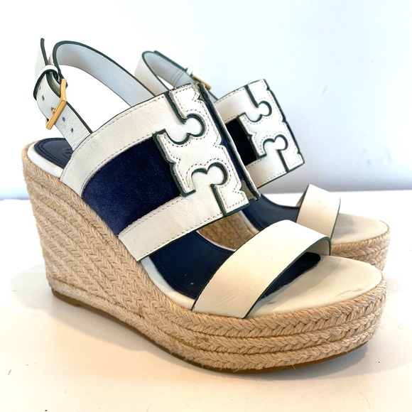 Tory Burch Shoes - Tory Burch Espadrille Wedge Sandal Ines Size 5